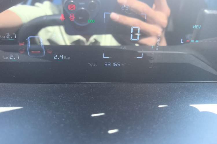 Used CHANGAN NEVO A05 2025 Truly Delicious Edition 70 – Beyond Excellence Odometer Close Up