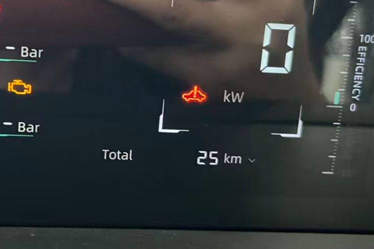 Used CHANGAN NEVO A05 2025 Truly Delicious Edition 70 – Beyond Excellence Odometer Close Up
