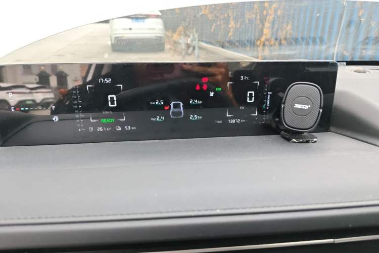 Used CHANGAN NEVO A05 2025 Truly Delicious Version 70 Leading Edition Odometer Close Up