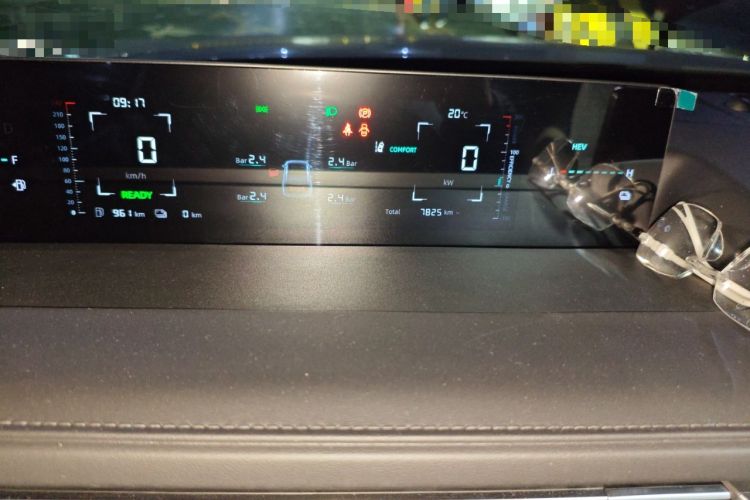 Used CHANGAN NEVO A05 2025 Truly Delicious Edition 70 – Beyond Excellence Odometer Close Up