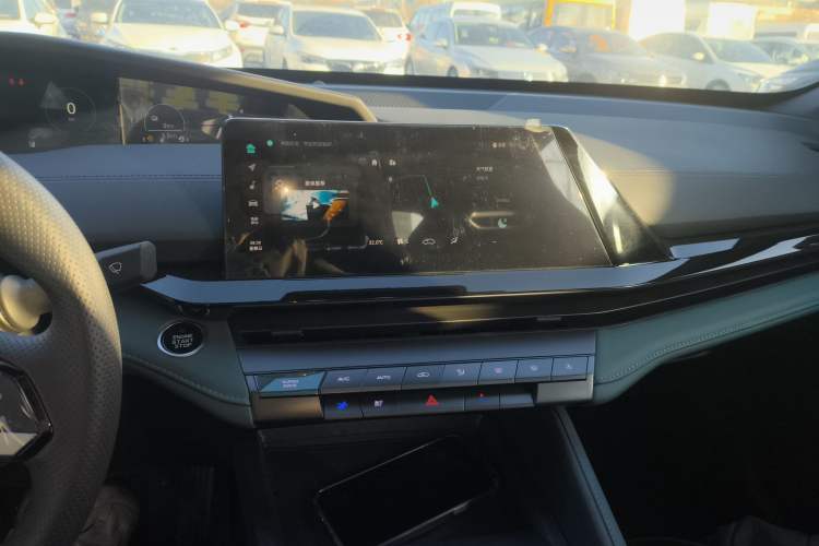 Used CHANGAN NEVO A06 2023 Base Model Audio And AC Panel