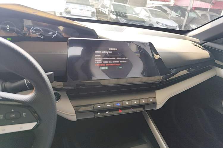 Used CHANGAN NEVO A06 2023 Base Model Audio And AC Panel
