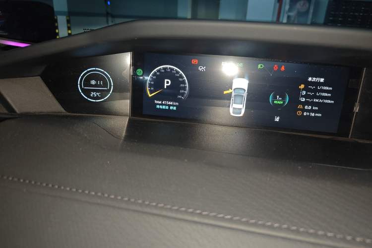 Used CHANGAN NEVO A06 2023 Supreme Model Odometer Close Up