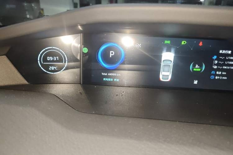 Used CHANGAN NEVO A06  Odometer Close Up