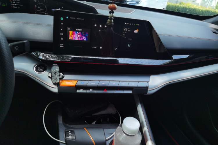 Used CHANGAN NEVO A06 2023 Supreme Model Audio And AC Panel