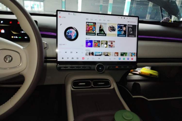 Used CHANGAN NEVO A06 2026 Model 630 Max Audio And AC Panel