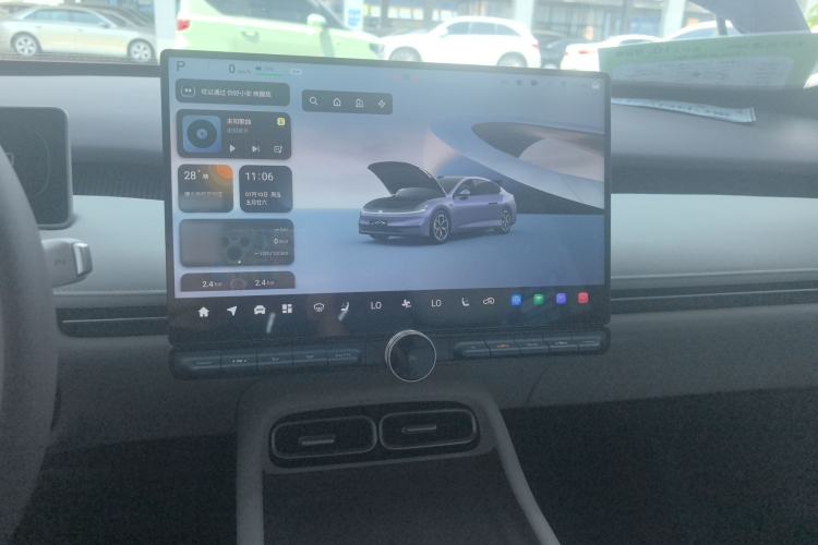 Used CHANGAN NEVO A06 2026 Model 630 Max Audio And AC Panel