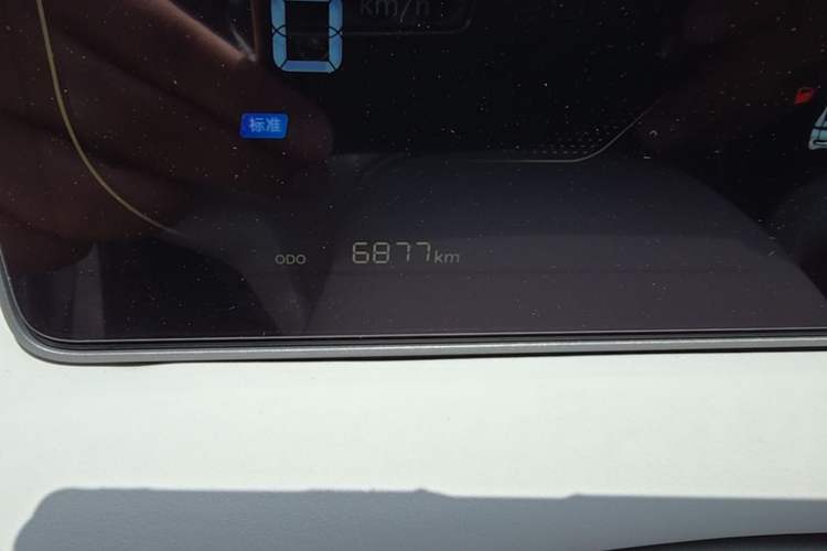 Used CHANGAN NEVO A06 2026 Model 630 Max Odometer Close Up