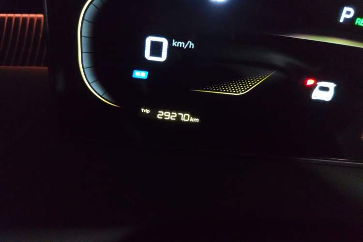 Used CHANGAN NEVO A06 2026 Model 630 Max Odometer Close Up