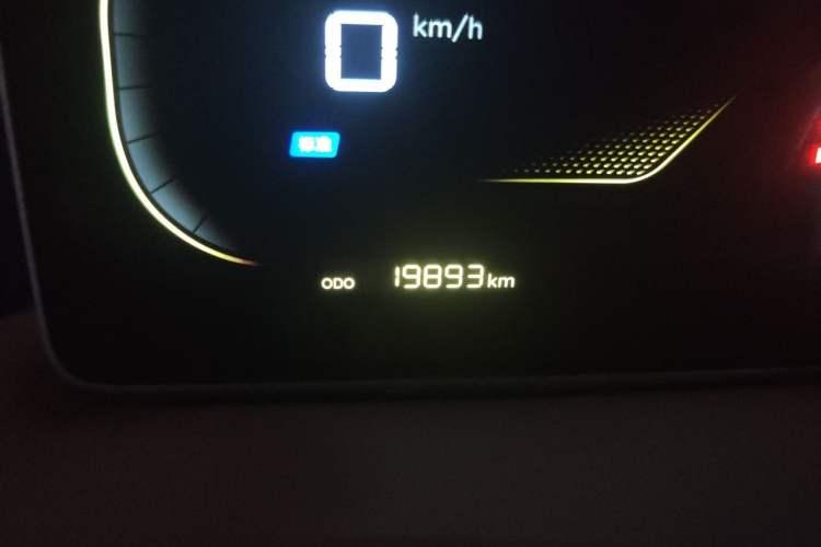 Used CHANGAN NEVO A06 2026 Model 630 Max Odometer Close Up