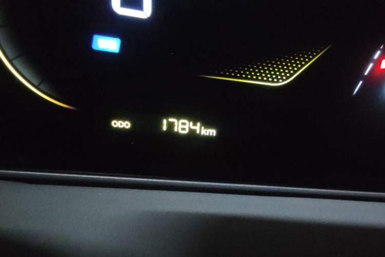 Used CHANGAN NEVO A06 2026 Model 630 Max Odometer Close Up