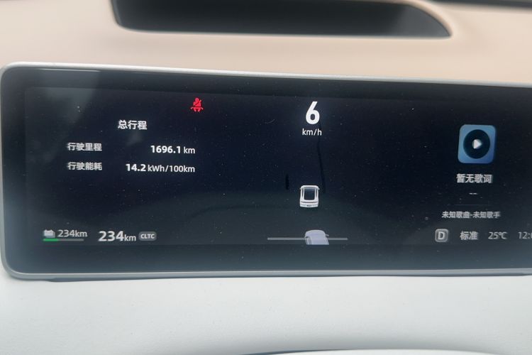 Used CHANGAN NEVO A06 2026 Model 630 Laser Ultra+ Odometer Close Up