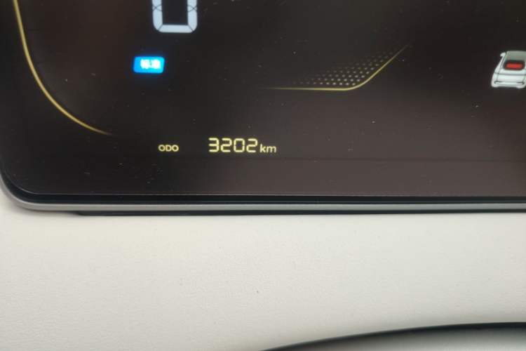 Used CHANGAN NEVO A06 2026 Model 510 Max Odometer Close Up