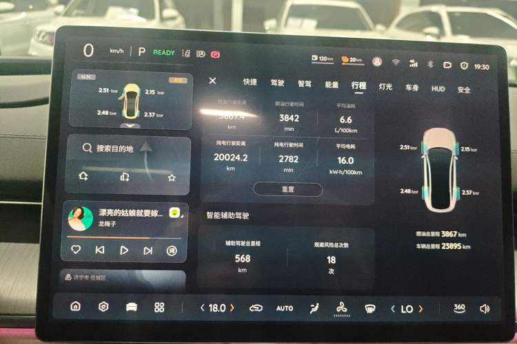 Used CHANGAN NEVO A07 2023 Range-Extended 200 Max Instrument Cluster