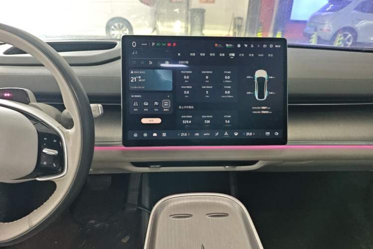 Used CHANGAN NEVO A07 2023 Range-Extended 200 Max Audio And AC Panel