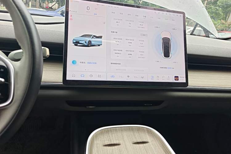 Used CHANGAN NEVO A07 2023 Range-Extended 200 Air Audio And AC Panel