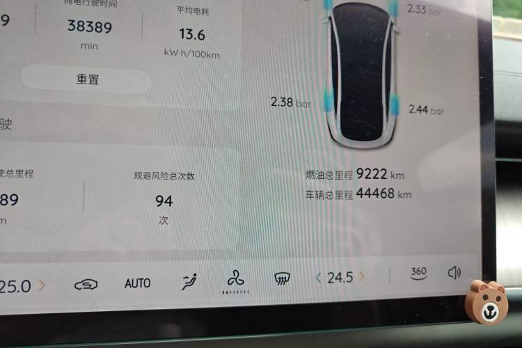 Used CHANGAN NEVO A07 2023 Range-Extended 200 Max Odometer Close Up
