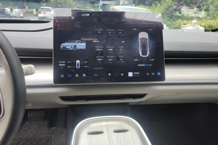 Used CHANGAN NEVO A07 2023 Range-Extended 200 Air Audio And AC Panel