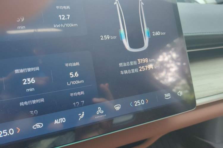 Used CHANGAN NEVO A07 2023 Range-Extended 200 Pro Odometer Close Up