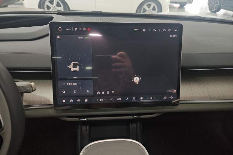 Used CHANGAN NEVO A07 2023 Pure Electric 515 Pro Audio And AC Panel