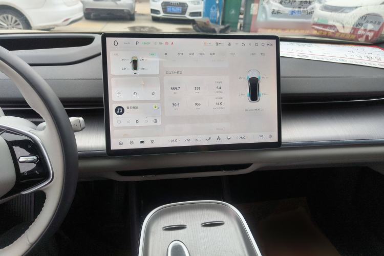 Used CHANGAN NEVO A07 2023 Range-Extended 200 Max Audio And AC Panel