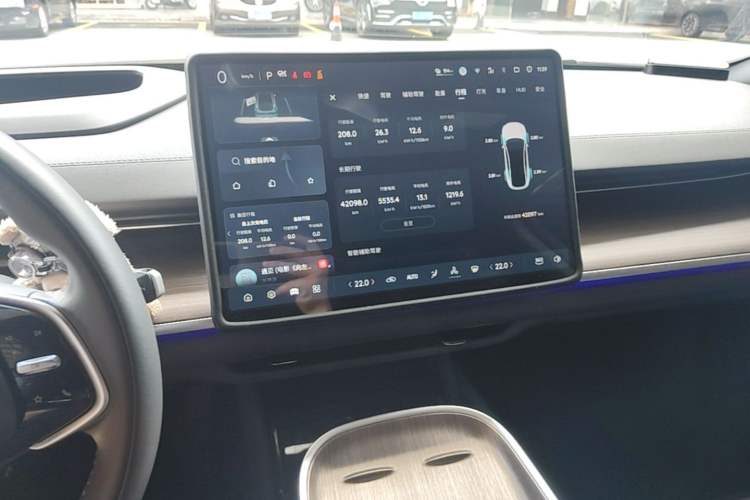 Used CHANGAN NEVO A07 2024 All-Electric "True Fragrance" Edition 515 Luxurious Model 58.9 kWh Audio And AC Panel