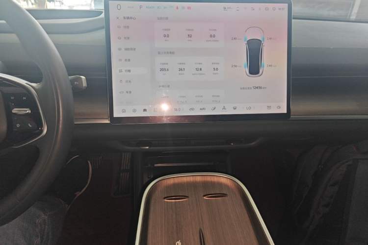 Used CHANGAN NEVO A07 2024 Pure Electric "True Fragrance" Edition 515 Prestige Model Audio And AC Panel