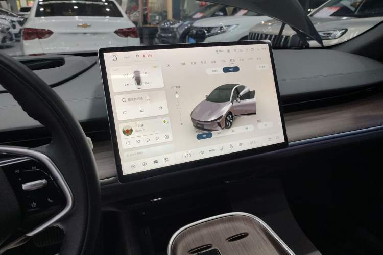 Used CHANGAN NEVO A07 2024 Pure Electric "True Fragrance" Edition 515 Prestige Model Audio And AC Panel