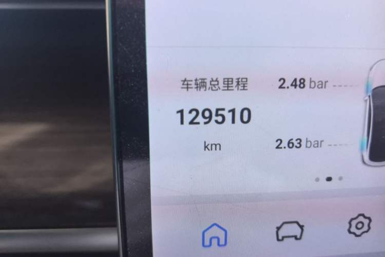 Used CHANGAN NEVO A07 2024 All-Electric "True Fragrance" Edition 710 Flagship Model Odometer Close Up