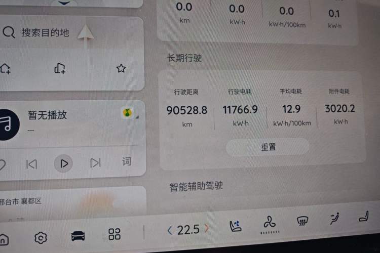 Used CHANGAN NEVO A07 2024 All-Electric "True Fragrant" Edition 515 Elite Model Odometer Close Up