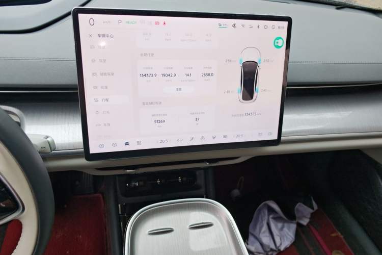 Used CHANGAN NEVO A07 2024 All-Electric "True Fragrance" Edition 710 Flagship Model Audio And AC Panel