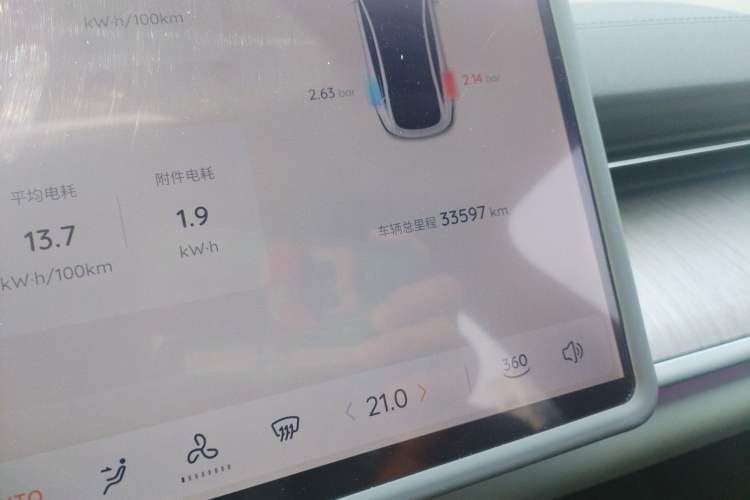 Used CHANGAN NEVO A07 2024 All-Electric "True Fragrance" Edition 710 Flagship Model Odometer Close Up