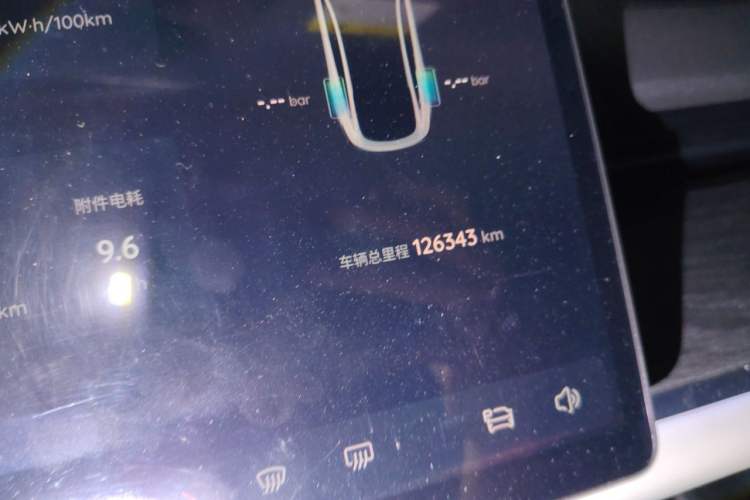 Used CHANGAN NEVO A07 2024 All-Electric "True Fragrance" Edition 710 Flagship Model Odometer Close Up