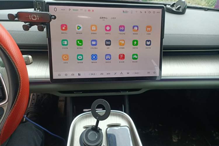 Used CHANGAN NEVO A07 2024 All-Electric "True Fragrance" Edition 710 Flagship Model Audio And AC Panel