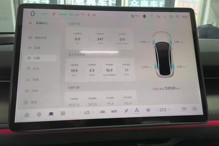 Used CHANGAN NEVO A07 2024 Pure Electric "True Fragrance" Edition 515 Prestige Model Instrument Cluster