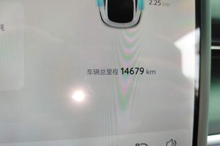 Used CHANGAN NEVO A07 2024 All-Electric "True Fragrance" Edition 710 Flagship Model Odometer Close Up