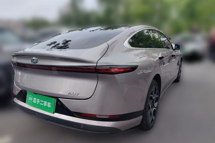 Used CHANGAN NEVO A07 2024 All-Electric "True Fragrance" Edition 710 Flagship Model Rear Right 45 Deg