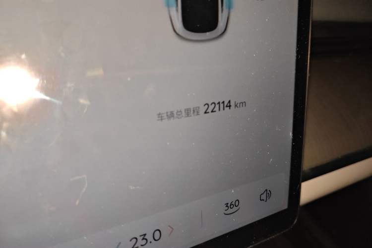 Used CHANGAN NEVO A07 2024 All-Electric "True Fragrance" Edition 710 Flagship Model Odometer Close Up