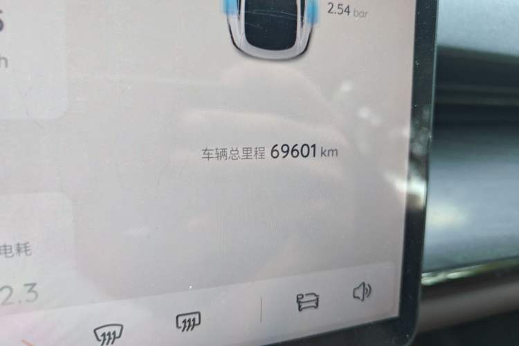 Used CHANGAN NEVO A07 2024 All-Electric "True Fragrance" Edition 710 Flagship Model Odometer Close Up