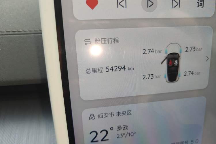 Used CHANGAN NEVO A07 2024 All-Electric "True Fragrance" Edition 710 Flagship Model Odometer Close Up