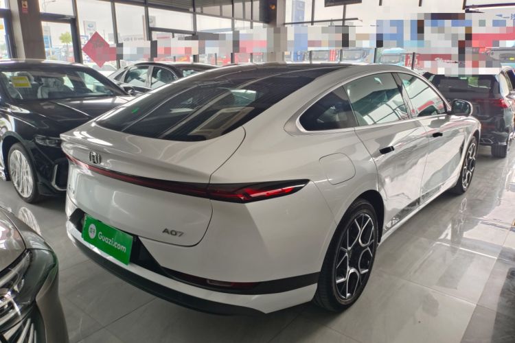 Used CHANGAN NEVO A07 2024 All-Electric "True Fragrance" Edition 515 Luxurious Model 58.9 kWh Rear Right 45 Deg