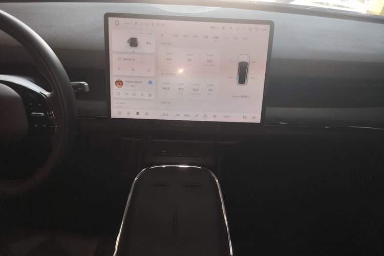 Used CHANGAN NEVO A07 2025 All-Electric "Real Bargain" 525 Luxury Model Audio And AC Panel