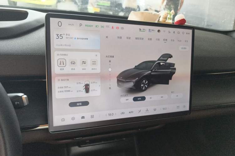 Used CHANGAN NEVO A07 2025 Range-Extended "Truly Delicious" 140 Elite Version Instrument Cluster