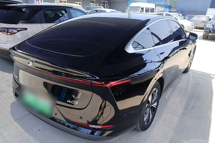 Used CHANGAN NEVO A07 2025 Blue Whale Pure Electric Version 525 Luxury Model Rear Right 45 Deg