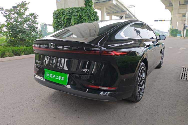 Used CHANGAN NEVO A07 2025 Range-Extended "True Fragrant" Edition 230 Flagship Model Rear Right 45 Deg