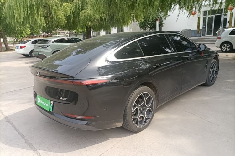 Used CHANGAN NEVO A07 2025 Blue Whale Pure Electric 525 Flagship Model Rear Right 45 Deg