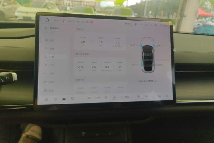 Used CHANGAN NEVO A07 2025 Blue Whale Pure Electric 625 Flagship Model Audio And AC Panel