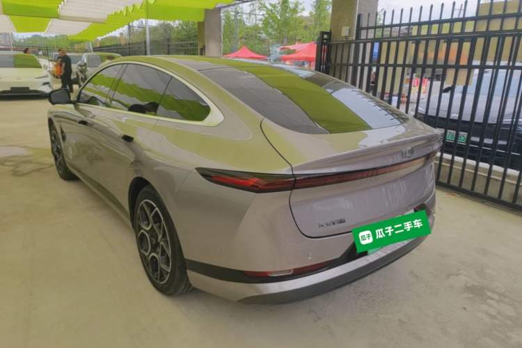 Used CHANGAN NEVO A07 2025 Blue Whale Pure Electric 625 Flagship Model Rear Left 45 Deg