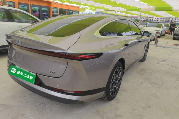 Used CHANGAN NEVO A07 2025 Blue Whale Pure Electric 625 Flagship Model Rear Right 45 Deg