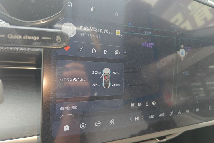 Used CHANGAN NEVO A07 2025 All-Electric "True Fragrance" Edition 710-Mile Long-Range Version Instrument Cluster